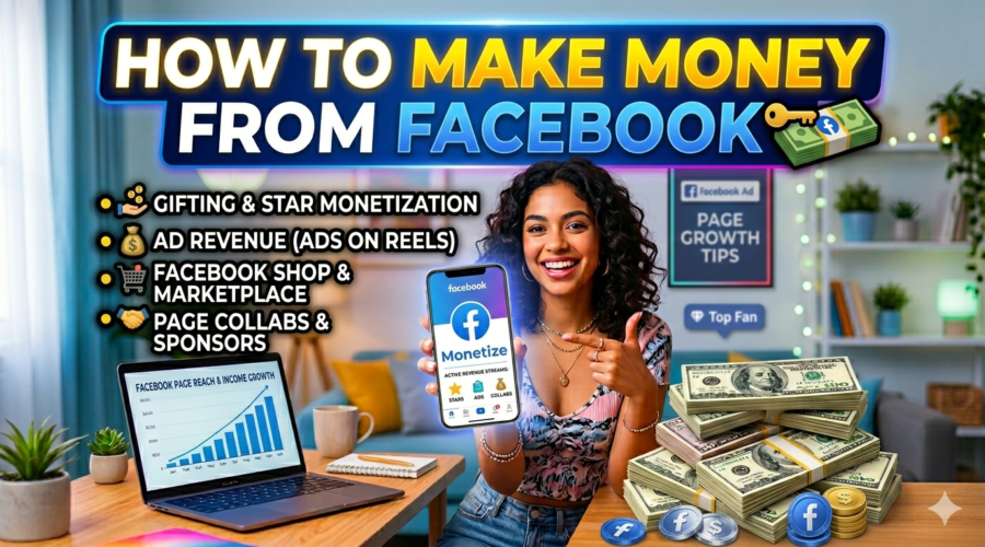 How to Earn Money from Facebook (Complete Guide 2026)