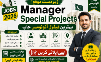 Manager Special Projects Jobs 2026