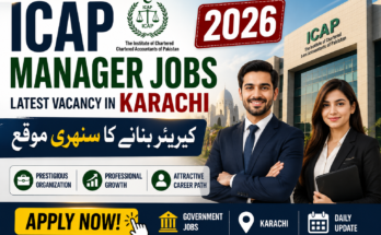 ICAP Manager Jobs 2026