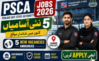 PSCA Jobs 2026