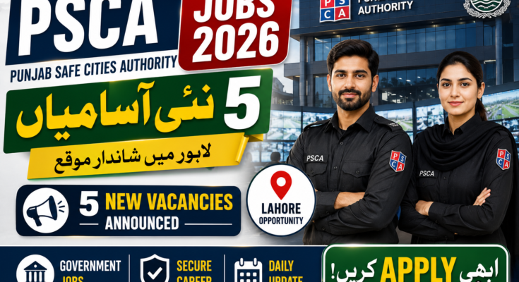 PSCA Jobs 2026