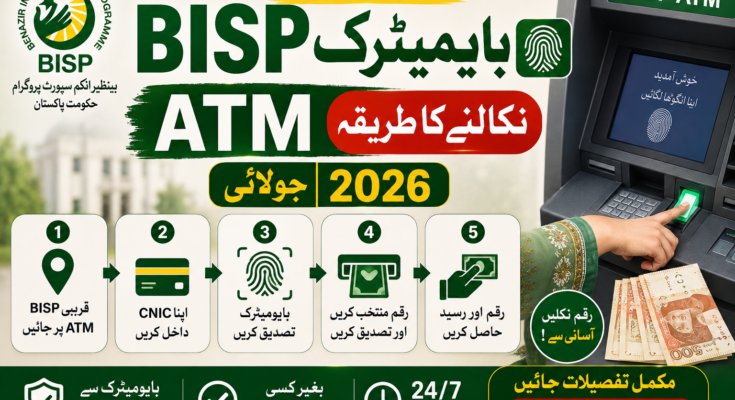 BISP Biometric ATM Withdrawal