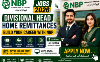 National Bank of Pakistan Jobs 2026