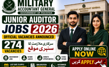 Military Accountant General Junior Auditor Jobs 2026
