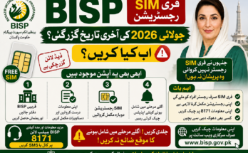 BISP Free SIM Registration