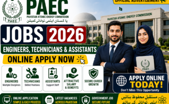 PAEC Jobs 2026