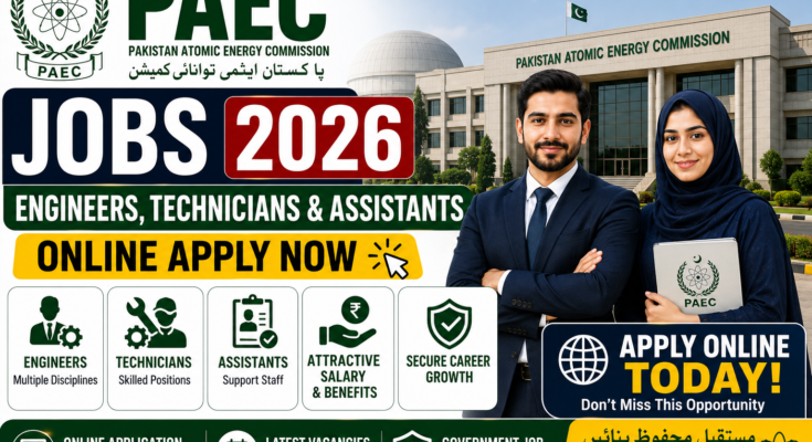 PAEC Jobs 2026