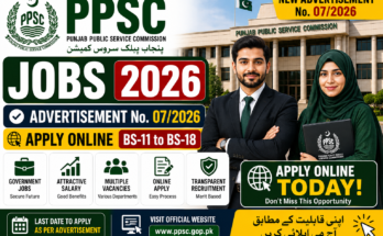 PPSC Jobs 2026