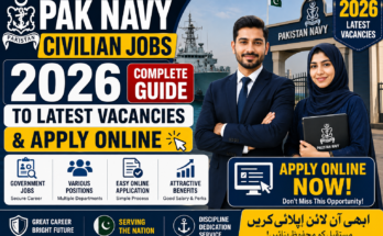 Pak Navy Civilian Jobs 2026
